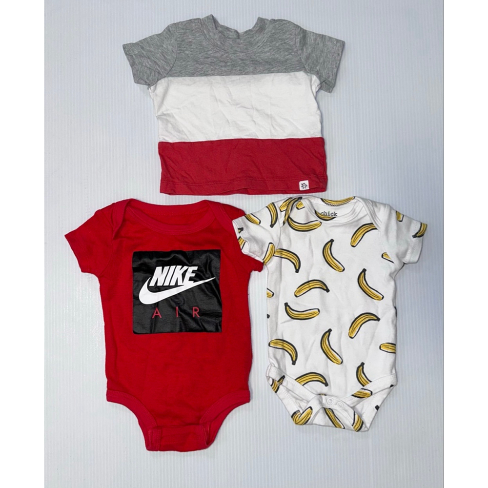 Lot of 3 Baby Boy Mixed Bundle 0-6M 0-3M 3M Nike Chick Pea Carter’s - Picture 9 of 9